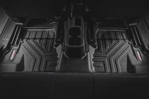 Suzuki Jimny Floor Mats - Front & Rear - Rough Country - Sure-Fit - 4WD - '18-'26